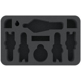 Feldherr 50 mm Half-Size Schaumstoff für Dropfleet Commander - UCM Schlachtschiffe und Kreuzer