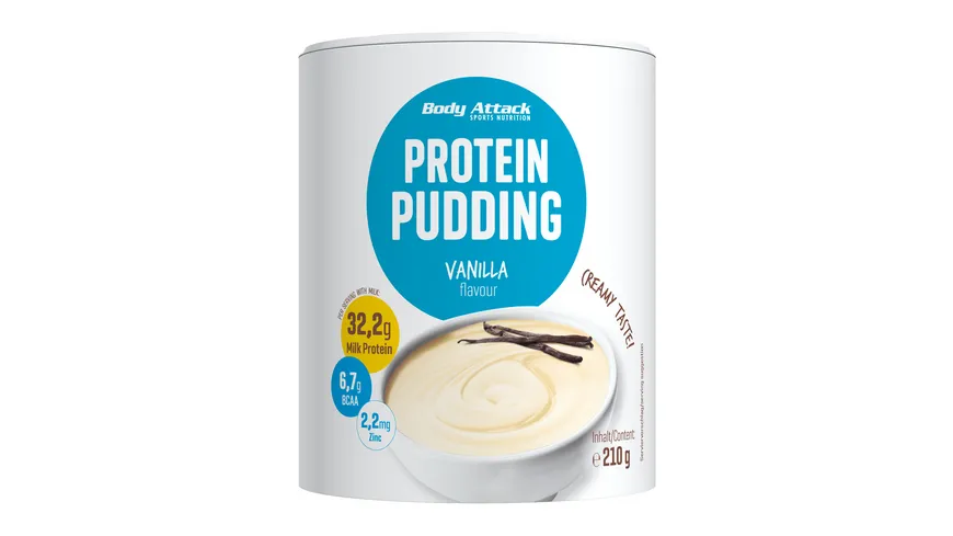 Body Attack Protein Pudding Vanilla 210 g