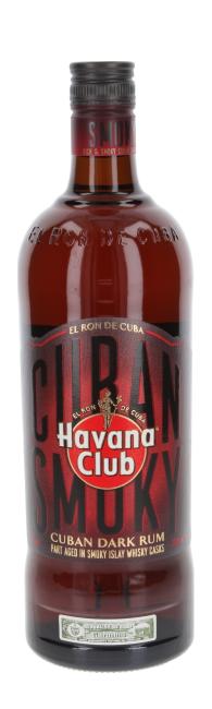 Havana Club Cuban Smoky Dark Rum - 1 Liter 1 l·40 % vol