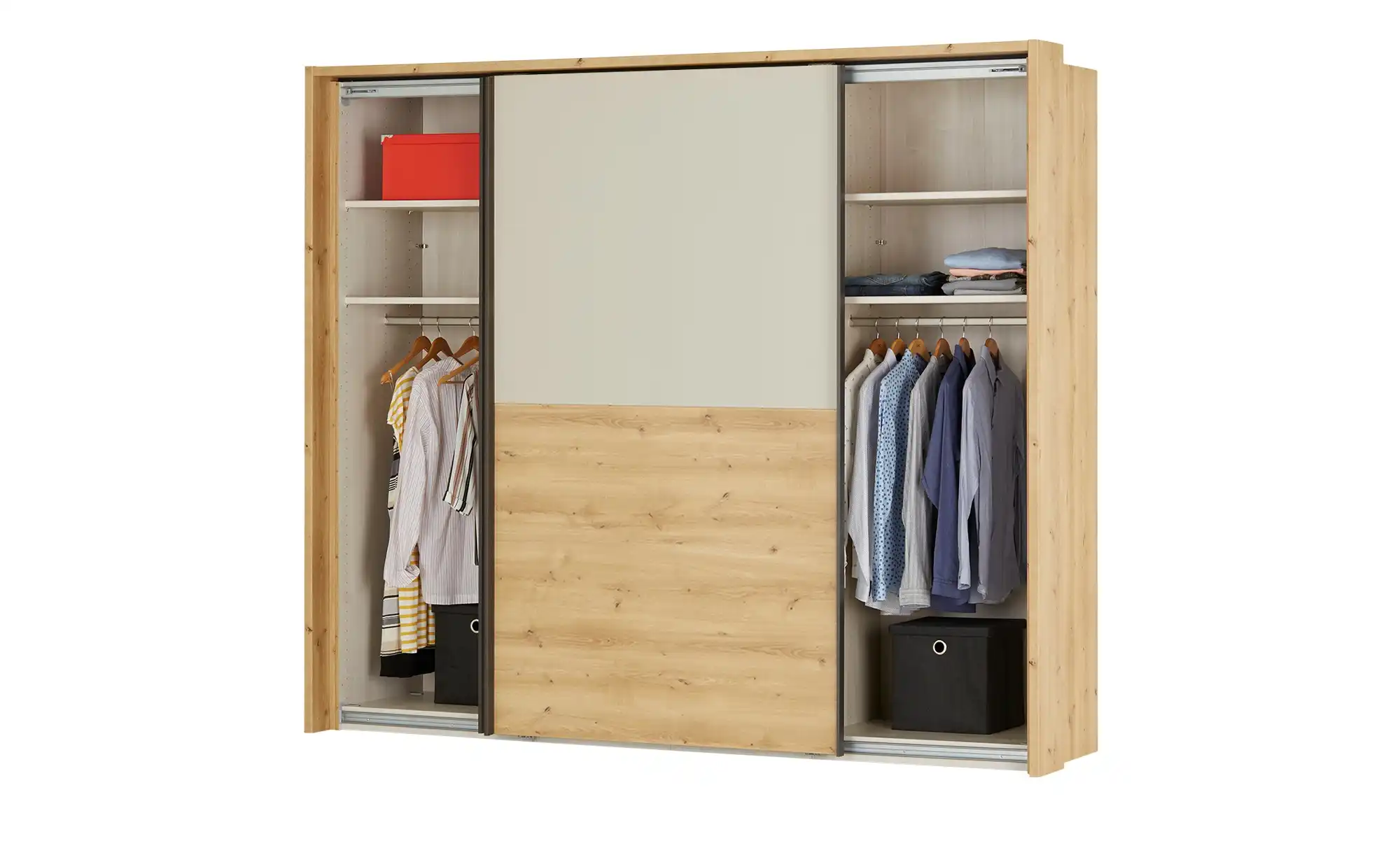 Primo Schwebetürenschrank, 2-türig