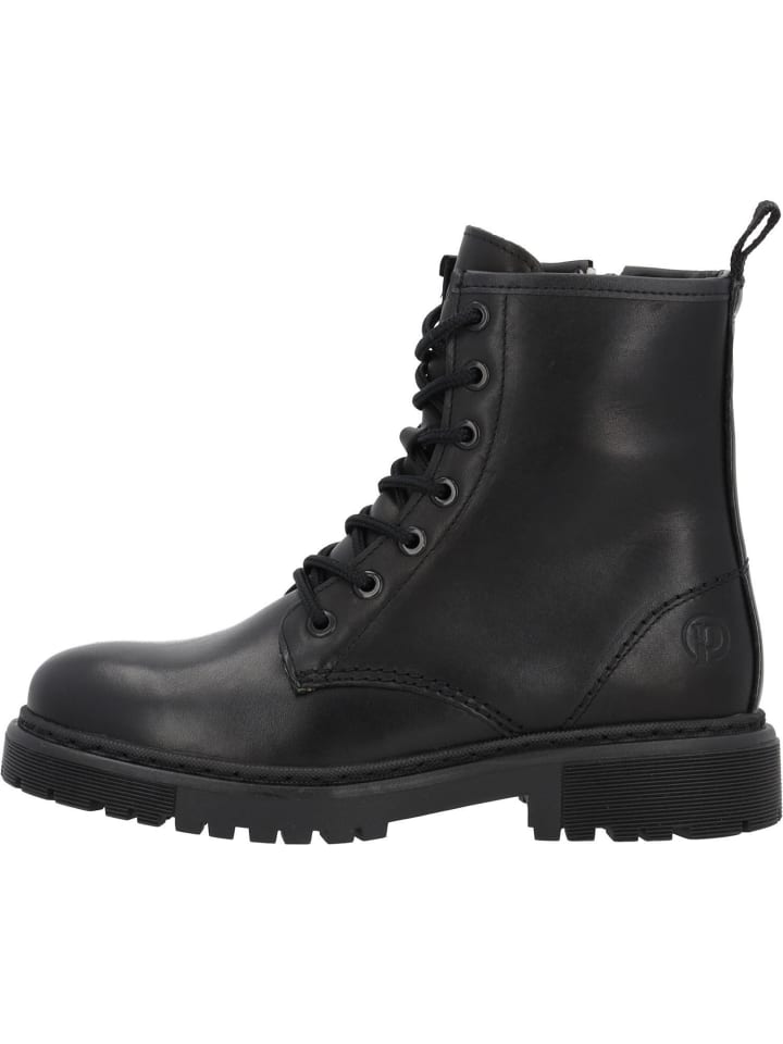 palado Schnürstiefeletten in black lack günstig kaufen