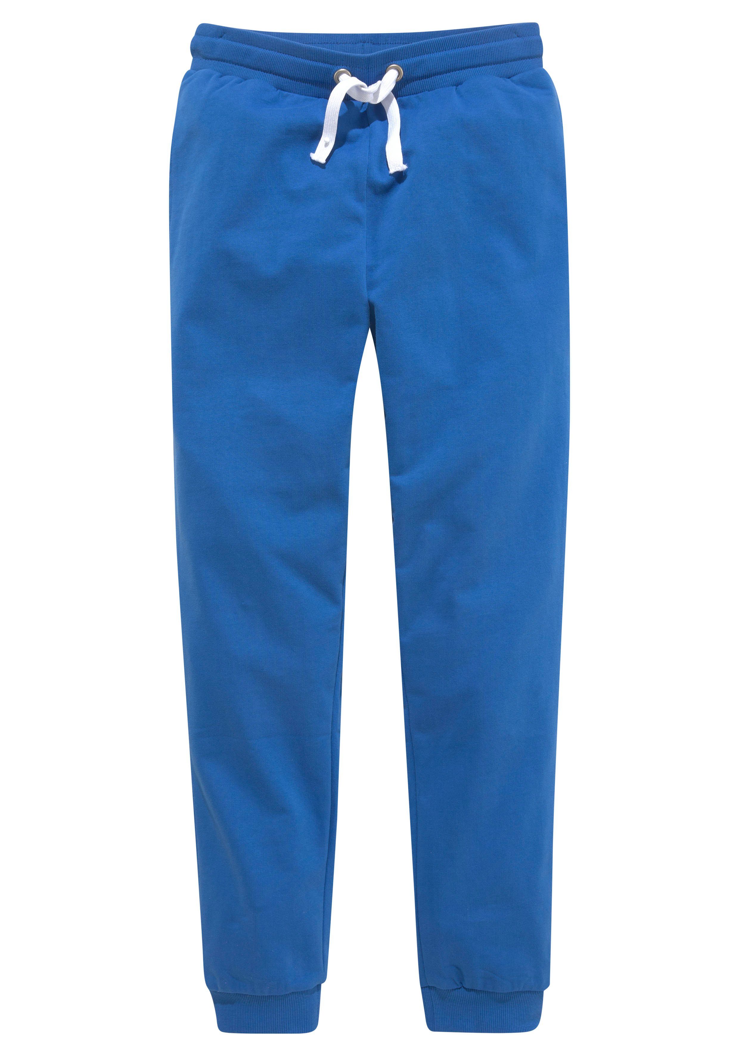 KIDSWORLD Jogginghose Sweathosen (Packung, 2-tlg) meliert und unifarben
