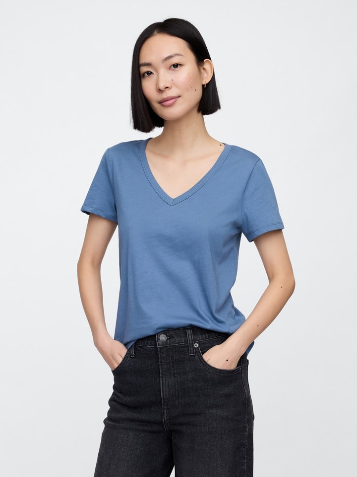 GAP Shirt in Blau günstig kaufen