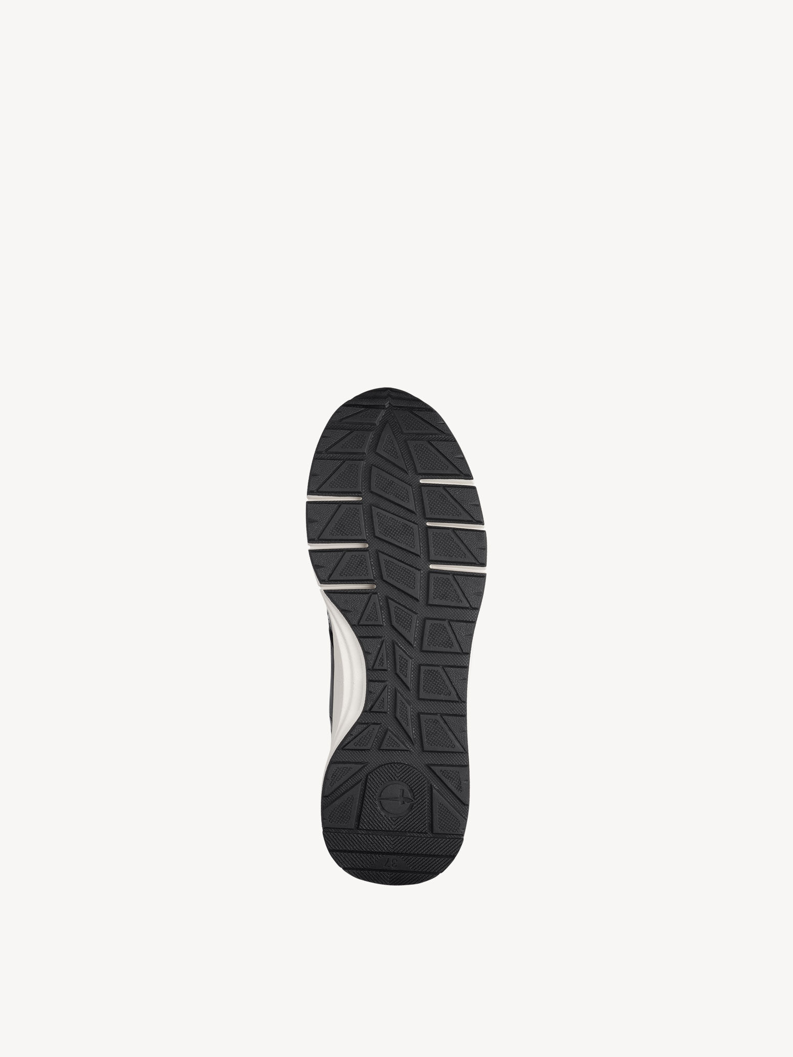 Basket en cuir - noir