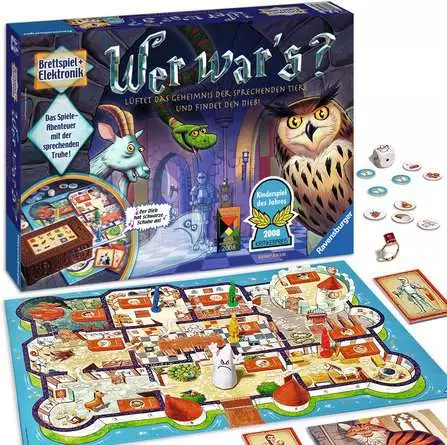 Wer war's? - Kinderspiel ab 6 Jahren