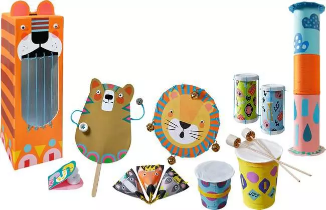 Kreiere deine Musik - Bastelset für Kinder ab 6 Jahren