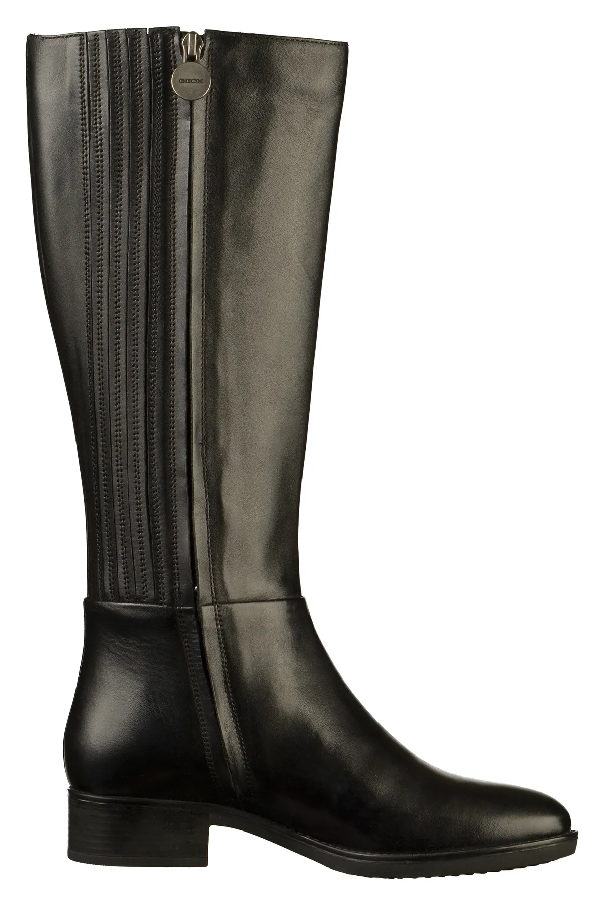 Geox  Stiefel - Schwarz - Blockabsatz