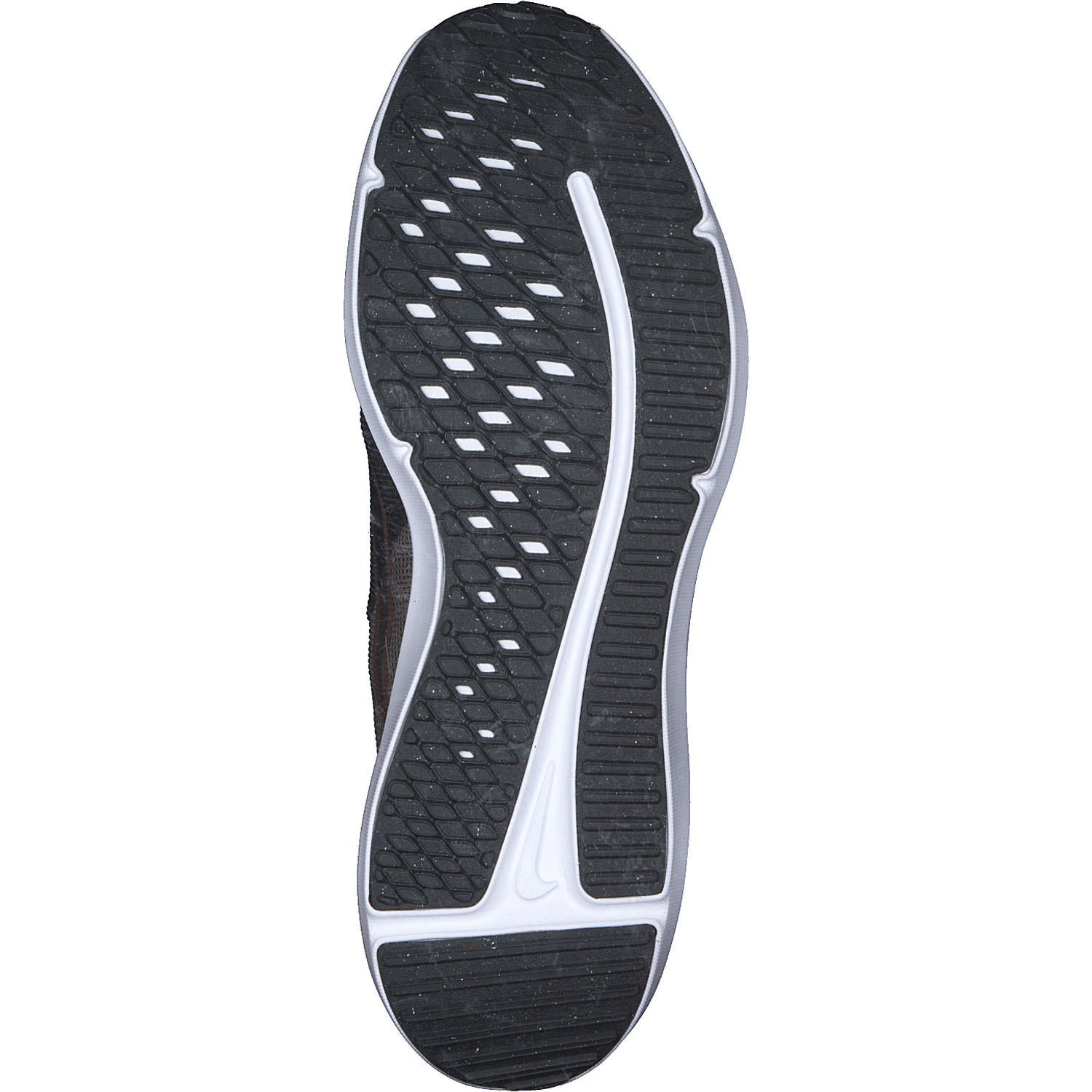 Nike Downshifter 12 DD9294, Sneakers Low, Damen, dk smoke grey/mt silver-olive