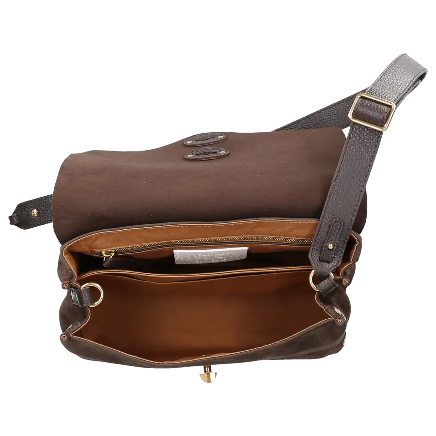 Zanellato - Handtasche POSTINA JONES S Kalbsleder - braun