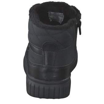 s.Oliver Zebra Schnür Boots in schwarz