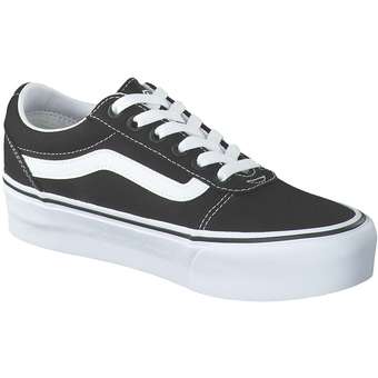 Vans WM Ward Platform Sneaker in schwarz
