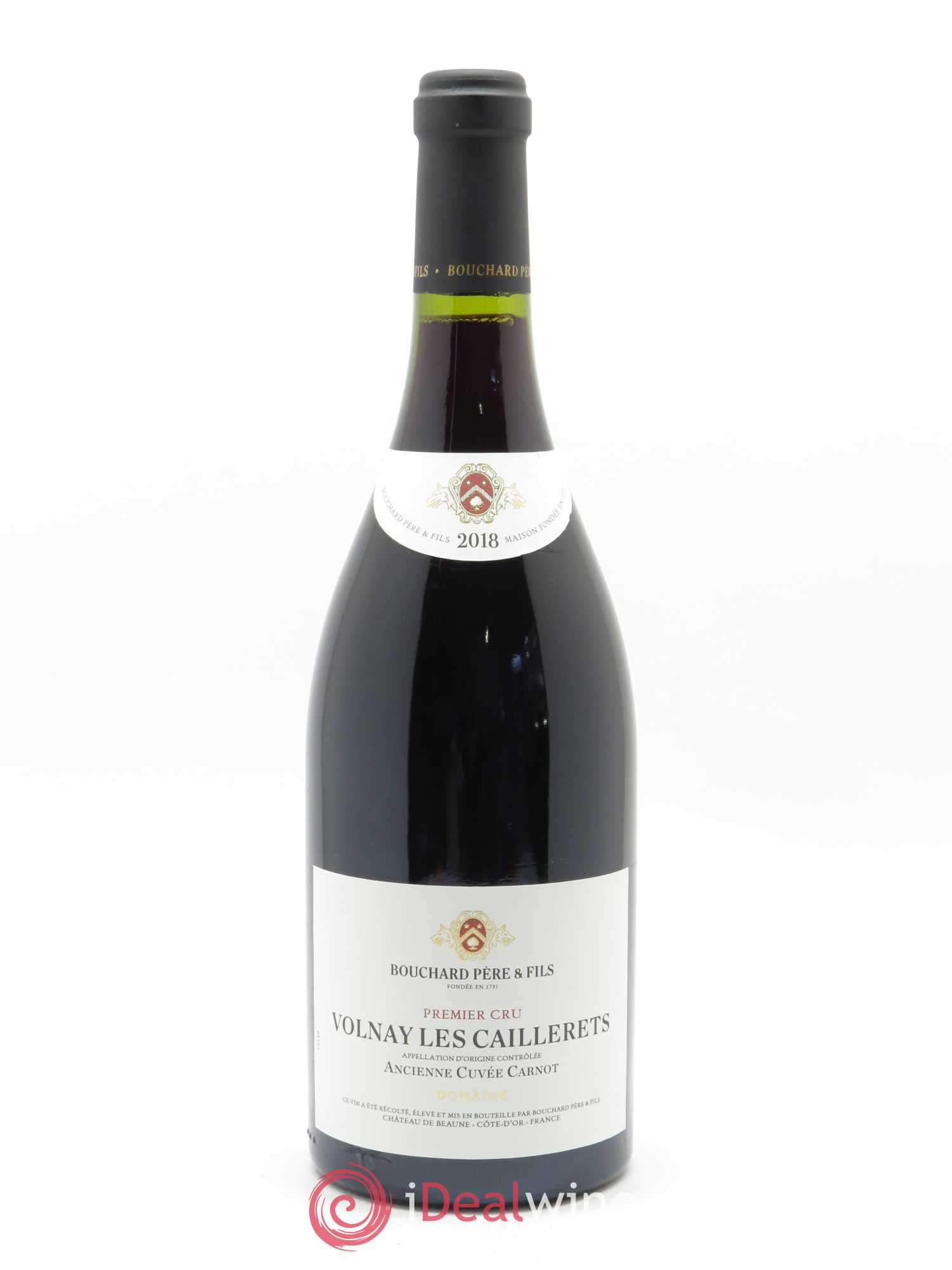 Volnay 1er cru Caillerets - Ancienne Cuvée Carnot Bouchard Père & Fils  2018 - Lot de 1 Bouteille