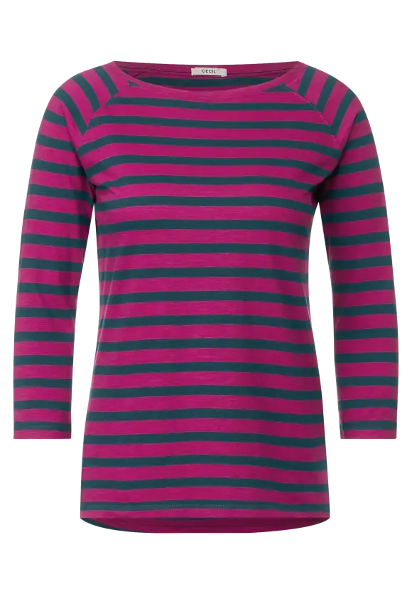 CECIL Slub Streifenshirt