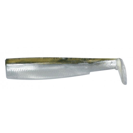Weichköder-Finish-Kombination, schwarzer Minnow 70, Offshore, 7 cm, 6 g