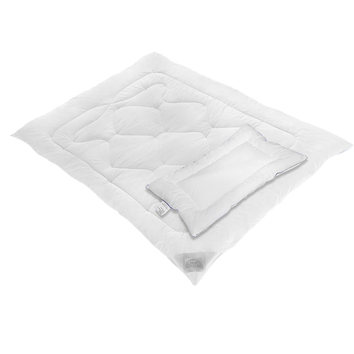 Kinder Bettdecke & Kissen Set Basic, Kunstfaser, 100 x 135 cm und 40 x 60 cm