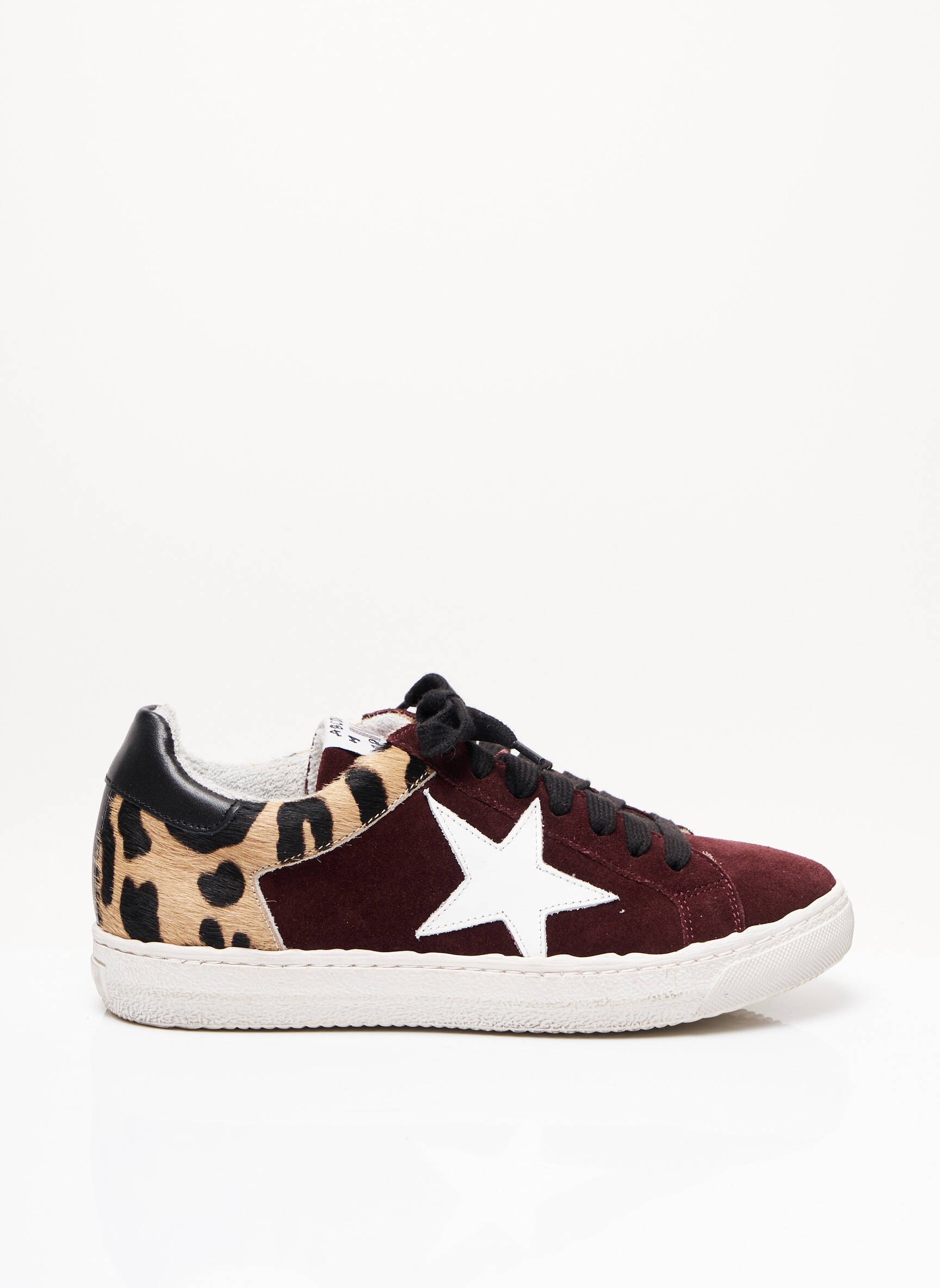 Meline Baskets Femme couleur rouge