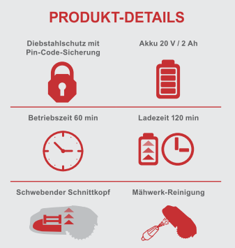 Scheppach Rasenmähroboter RoboCut  XL600