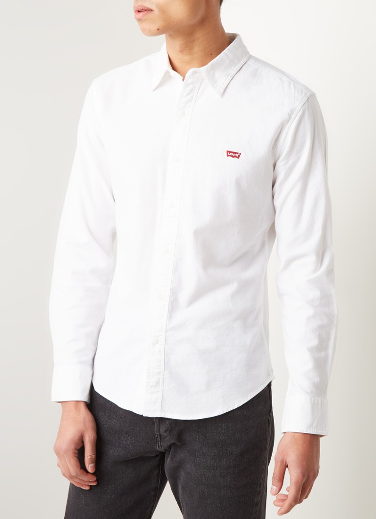 Cămașă Levi's Battery Slim Fit cu logo brodat