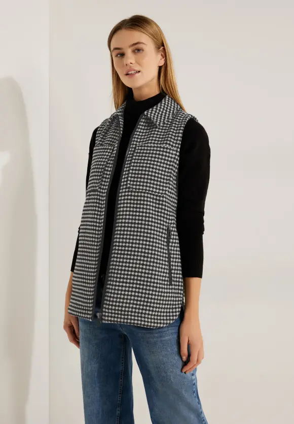 CECIL Karoweste mit Zipper