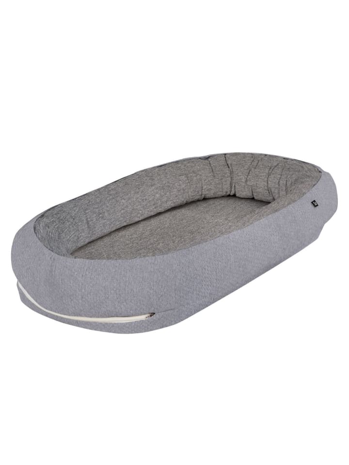 Alvi Schlummer-Nestchen Special Fabric - Piqué in grau günstig kaufen onesize