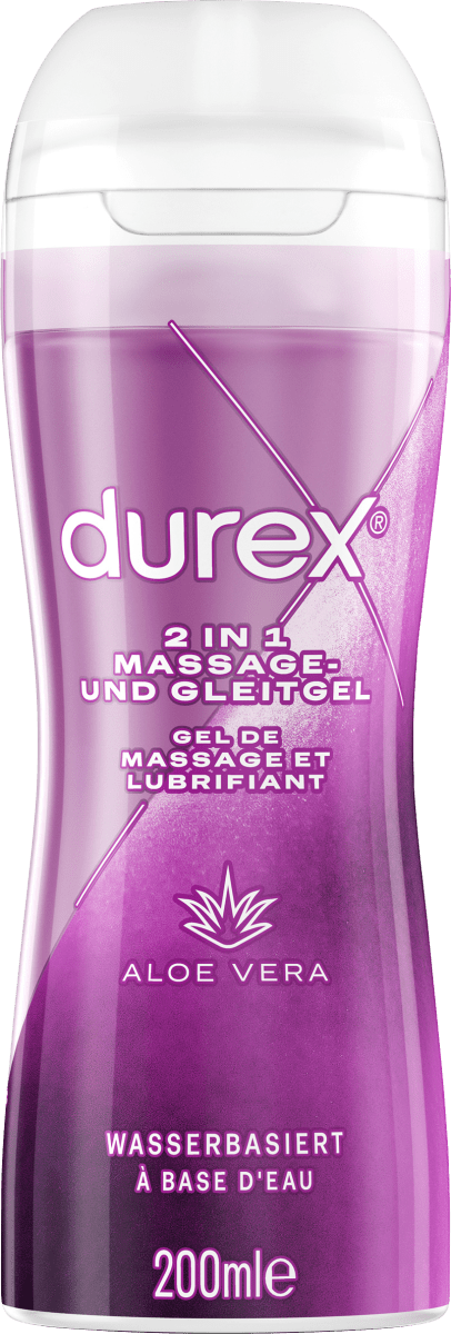 Gleitgel & Massage 2in1 Aloe Vera, 200 ml