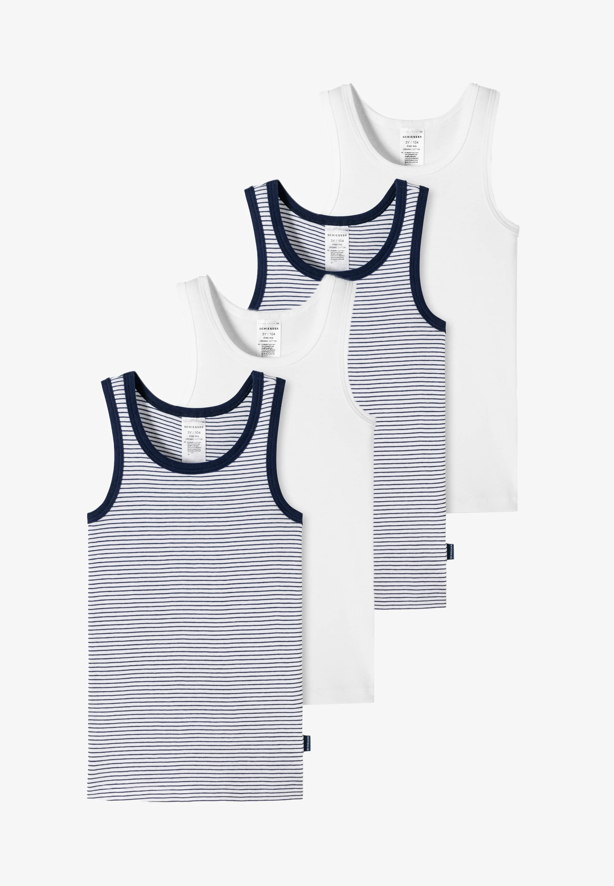Schiesser 4ER PACK - Camiseta interior