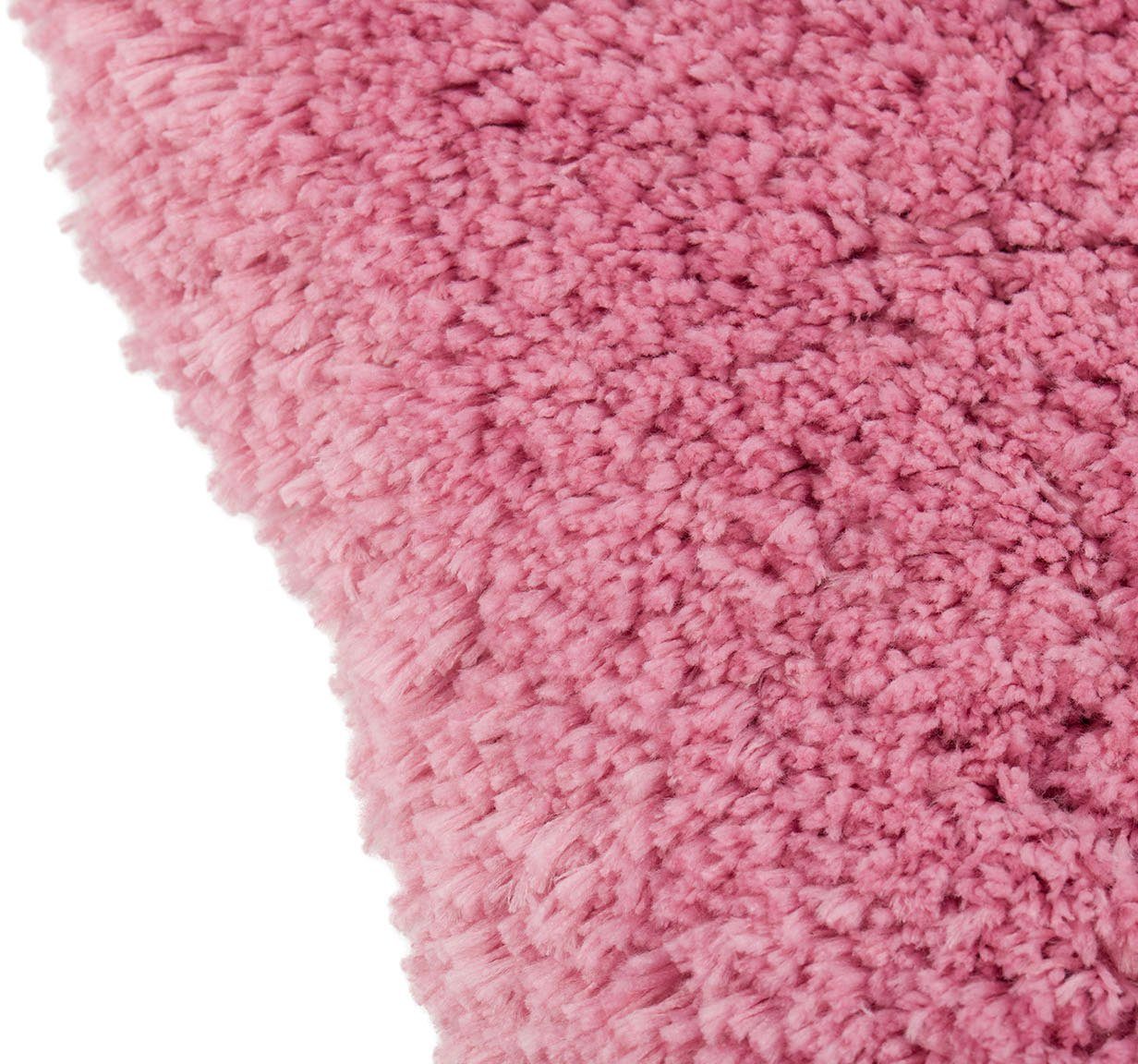 Badematte DELUXE Gözze, rutschhemmend beschichtet, fußbodenheizungsgeeignet, Polyester, rechteckig, mit extra hohem Flor