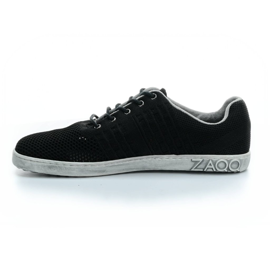 Zaqq Croqet Black Barfußsneakers