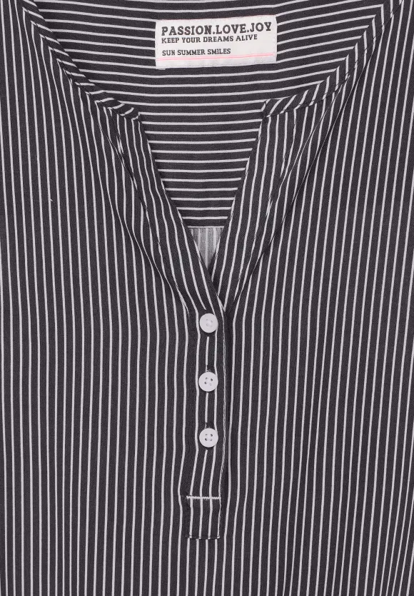 CECIL Bluse mit Turn-Up Ärmel