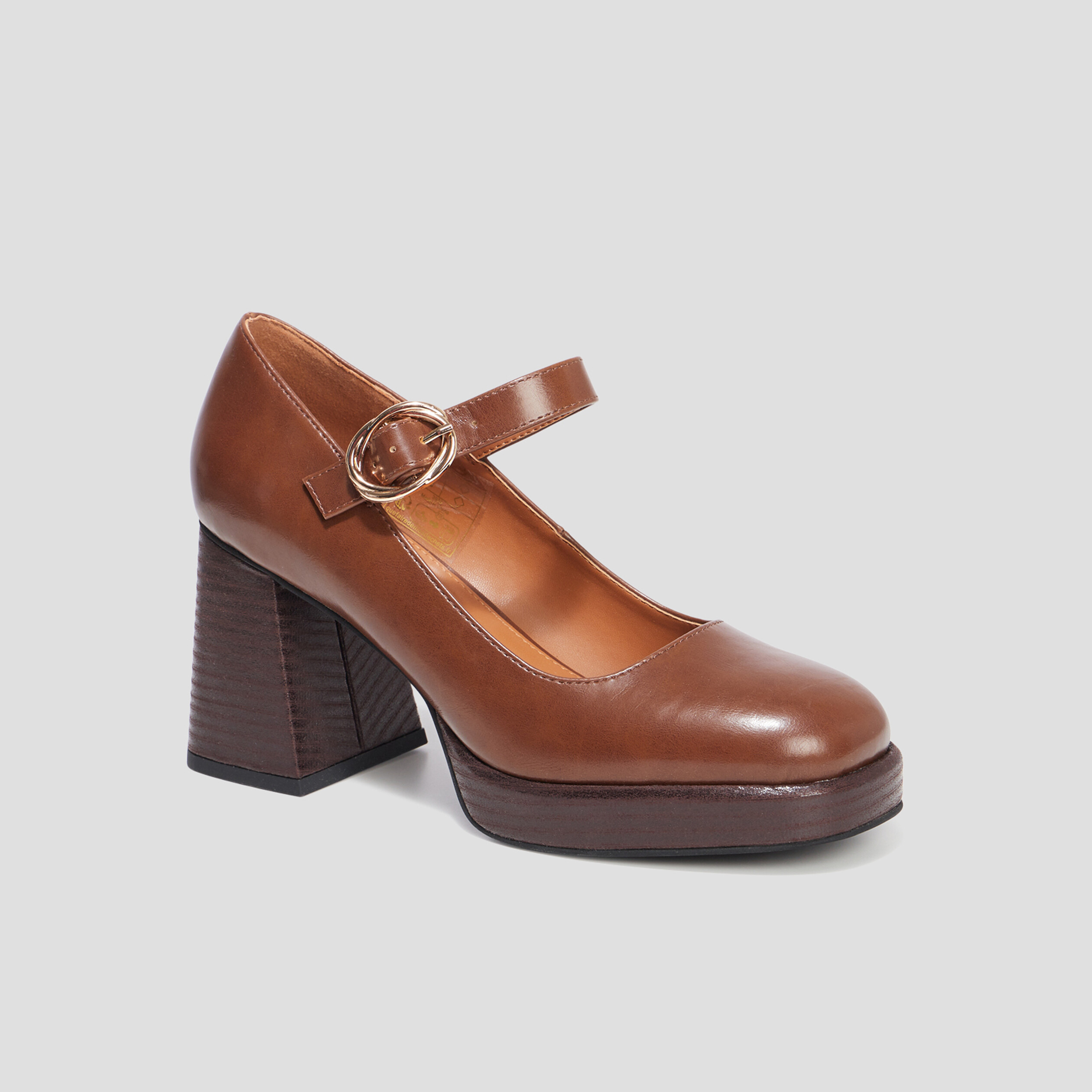 Escarpins à talons avec bride Liberto marron femme | La Halle