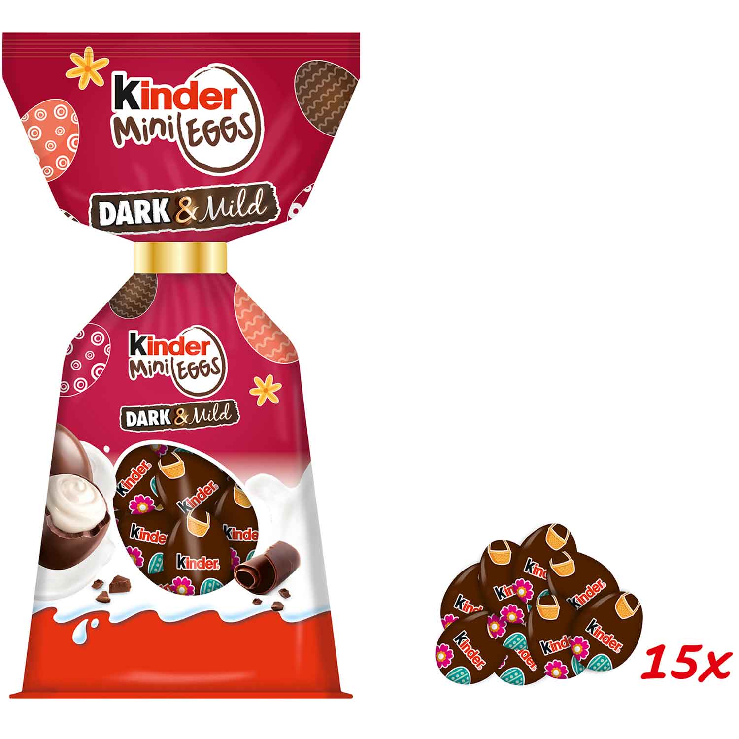 kinder Mini Eggs Dark & Mild Ostern 85g