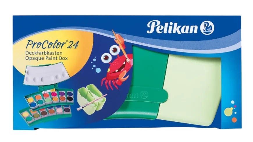 Pelikan Deckfarbkasten ProColor 24, grün
