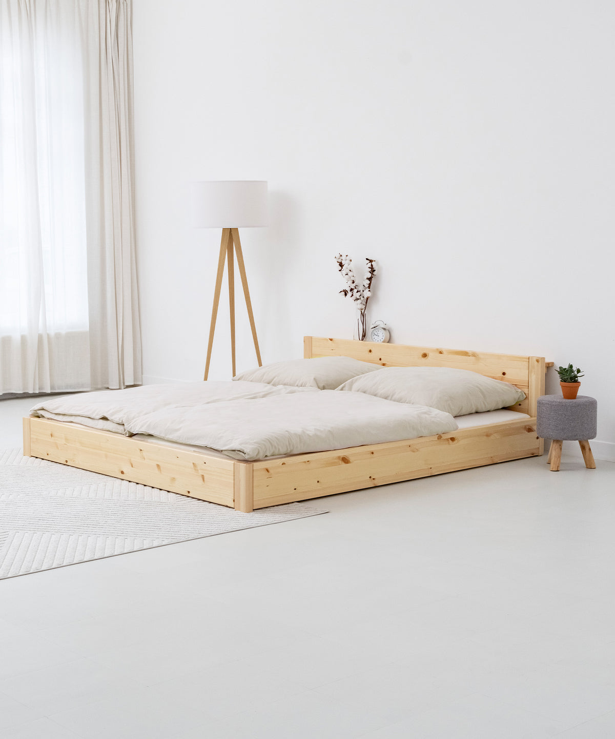 Doppelbett Kiefer 180 × 200 cm