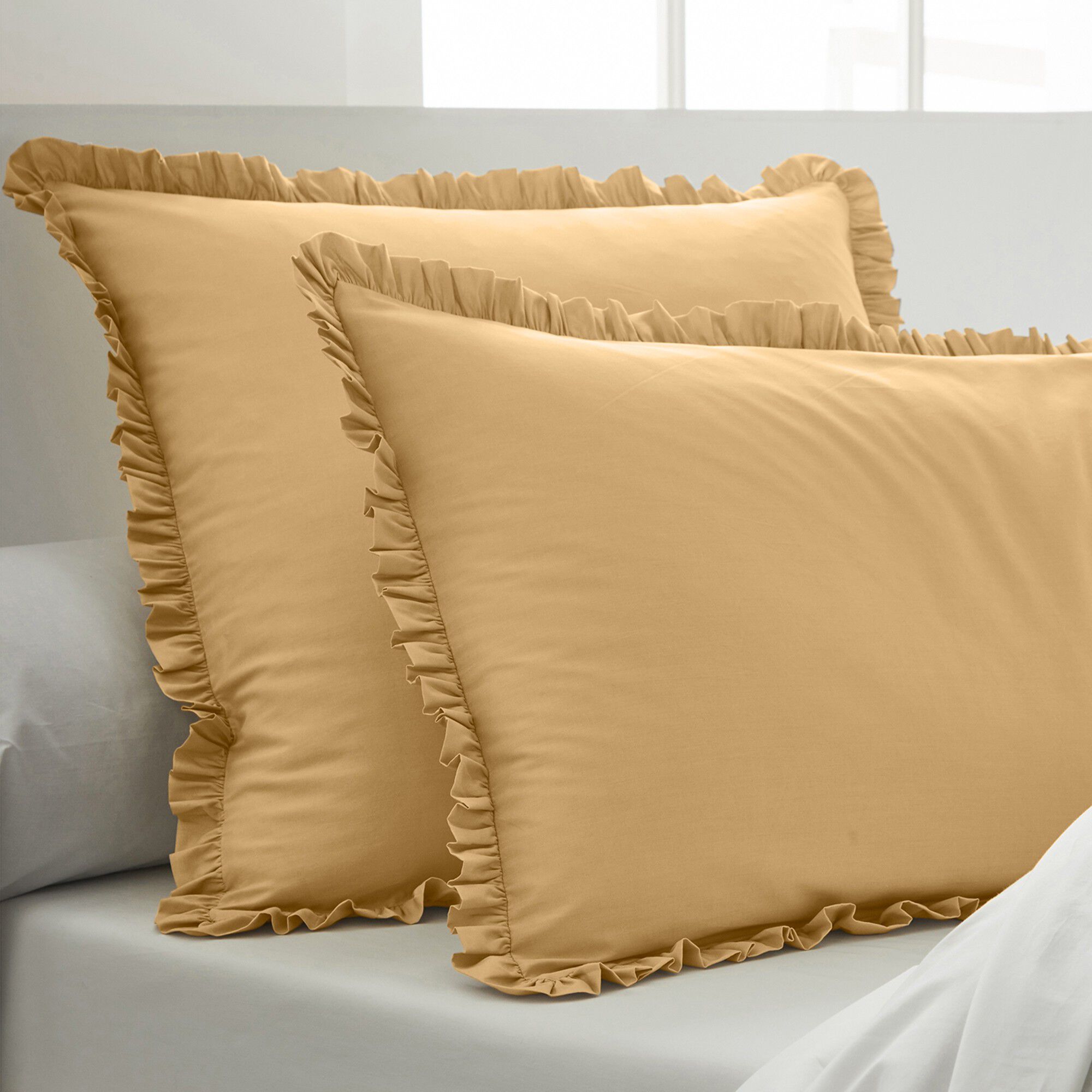 Linge de lit uni percale