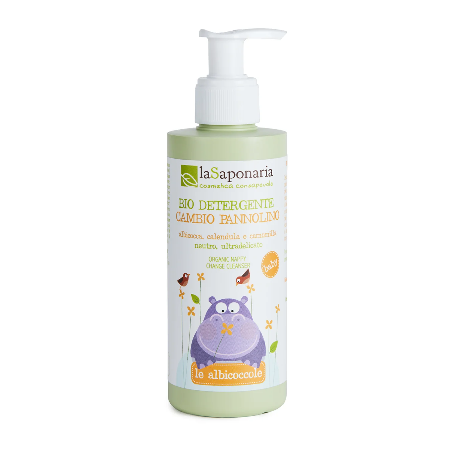 Le Albicoccole Bio detergente cambio pannolino - Trattamento Bebè, Prodotti per Bambini