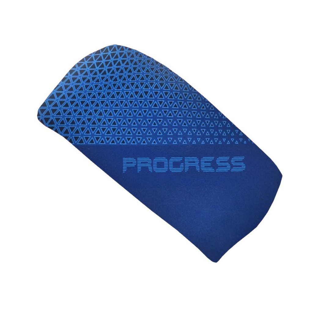 Progress TR HDB Sportstirnband Petrolblau/hellblau