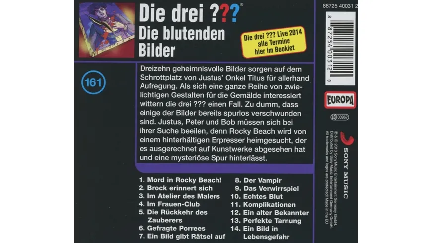 161/Die blutenden Bilder