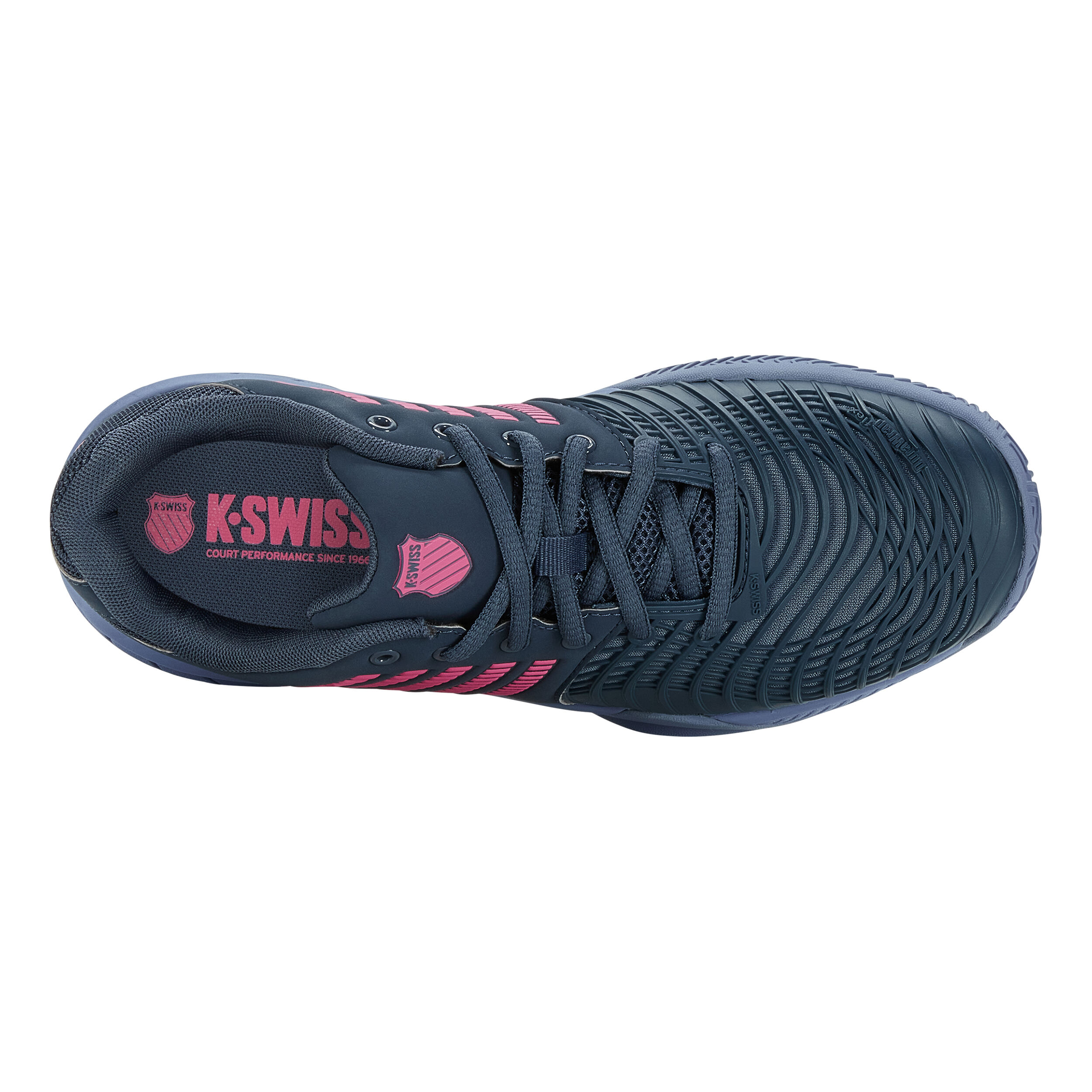 Express Light 3 Sandplatzschuh Damen - Dunkelblau, Pink