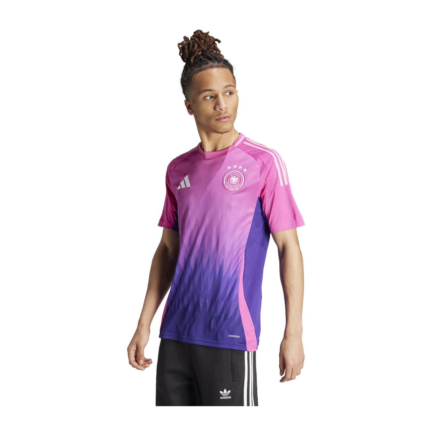 adidas DFB Deutschland Trikot Away EM 2024 Pink