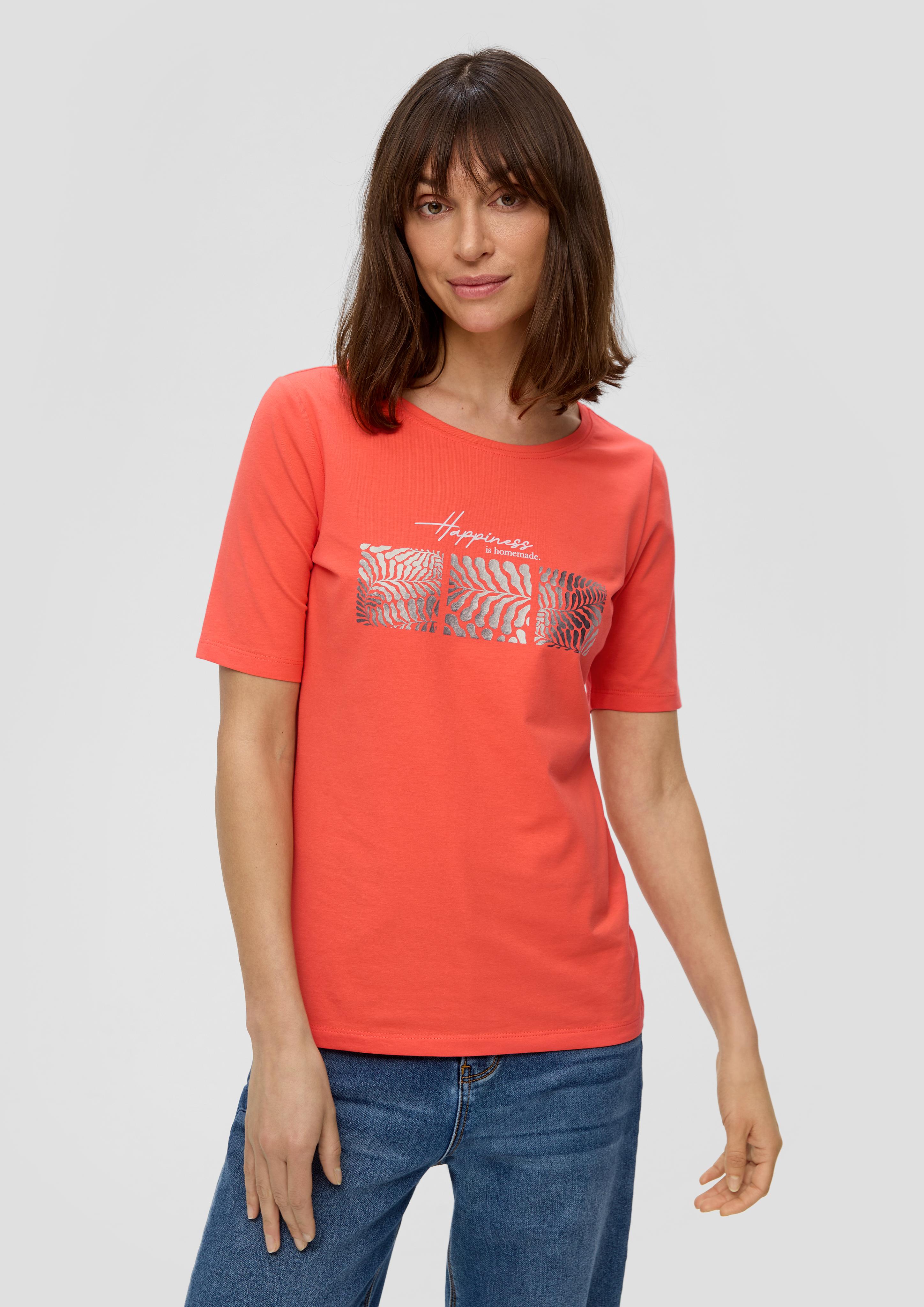 T-Shirt mit Frontprint  2144441-25D3