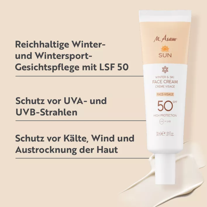 SUN Winter & Ski Creme Gesicht LSF 50