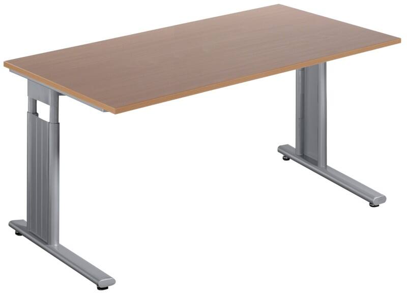 Geramoebel Schreibtisch Speed Office Buche 1.600 x 800 x 820 x 68 - 82 mm