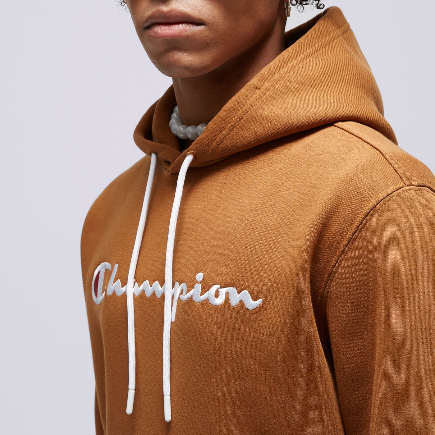 CHAMPION HOODIE HOODED SWEATSHIRT Senfgelb