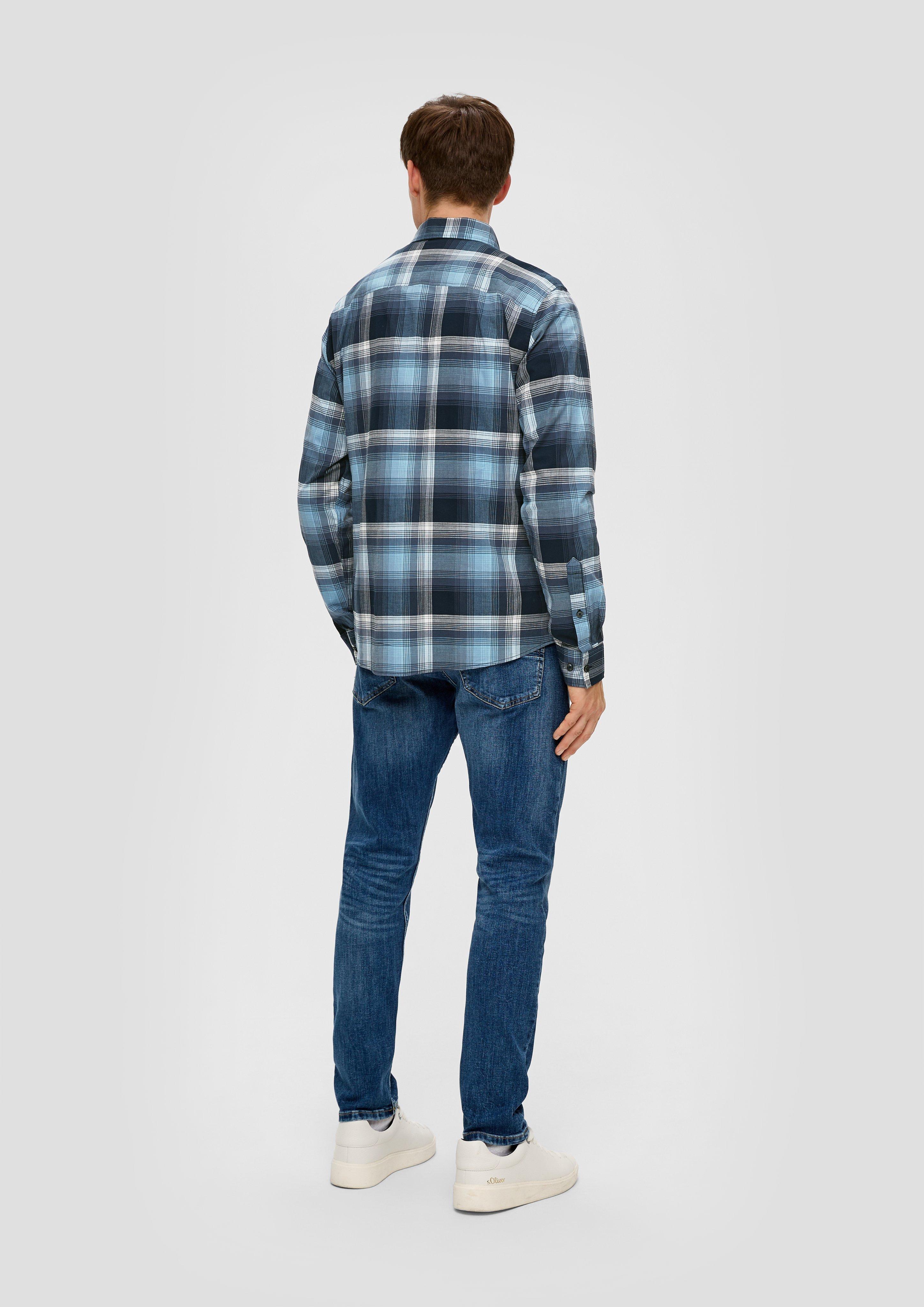 Slim: Hemd aus Baumwollstretch  2137932-57N1