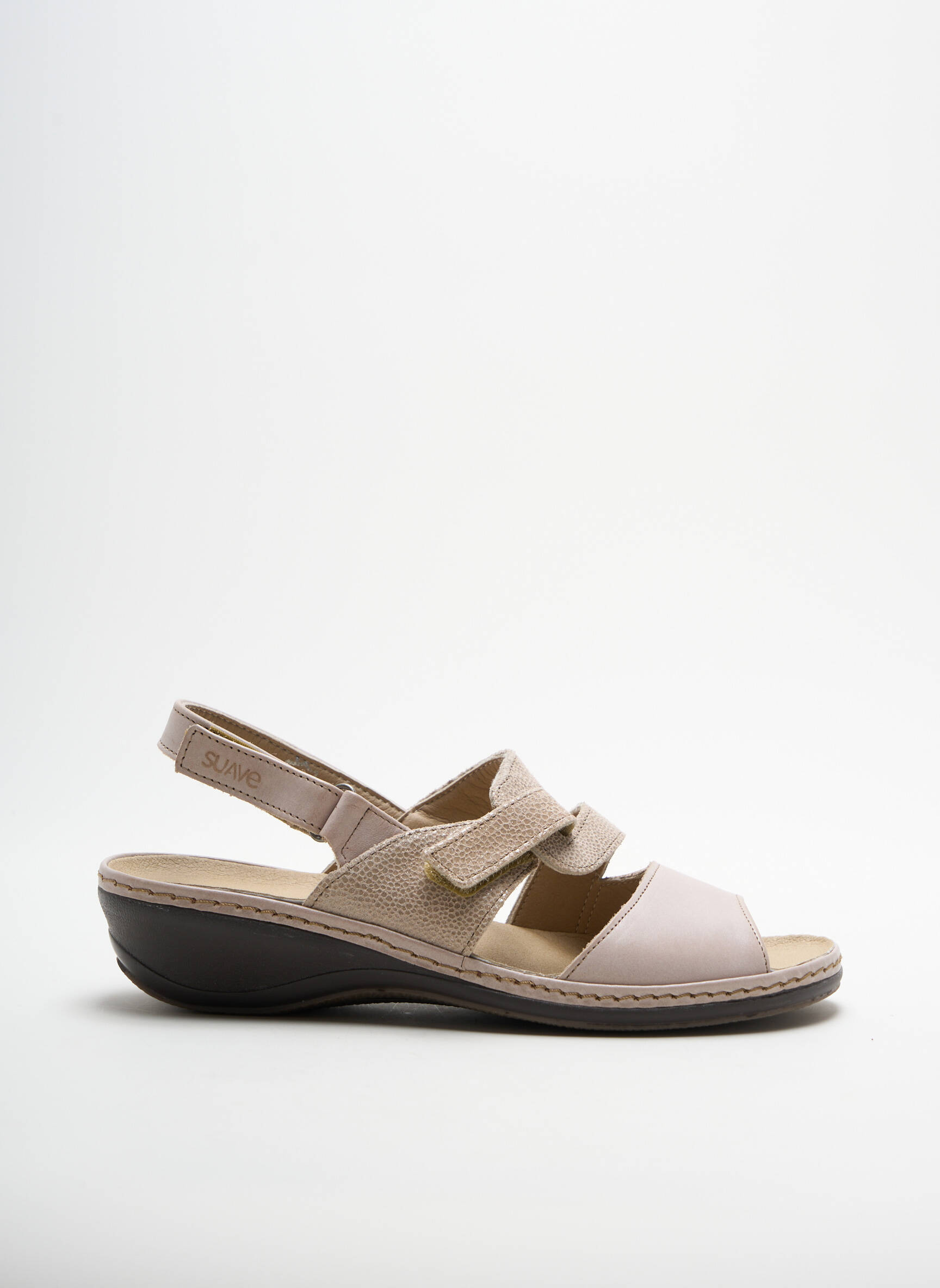 Suave Sandales Nu Pieds Femme couleur beige