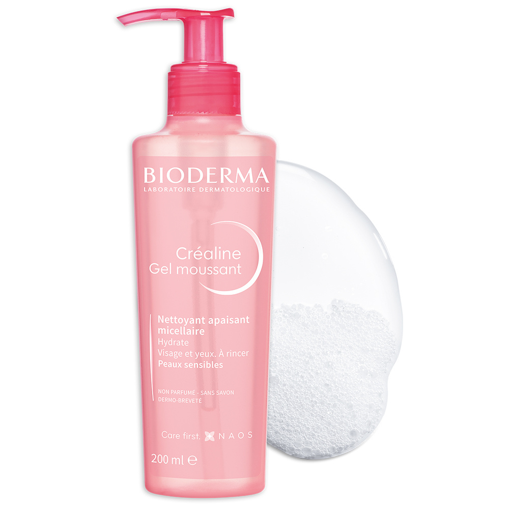 Bioderma Créaline Gel Moussant Nettoyant micellaire