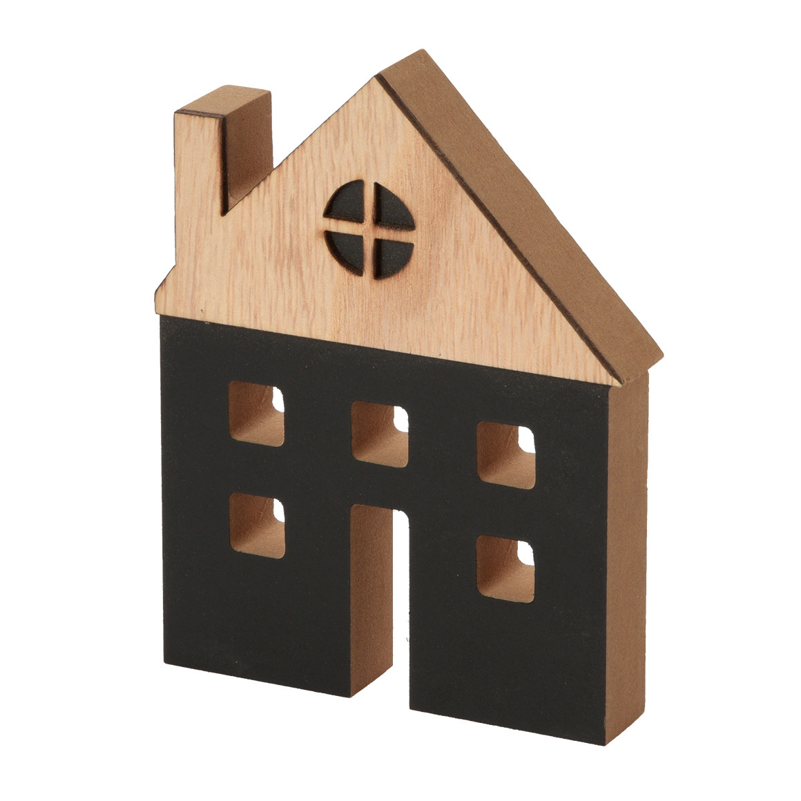 3 Dekohäuschen aus Holz