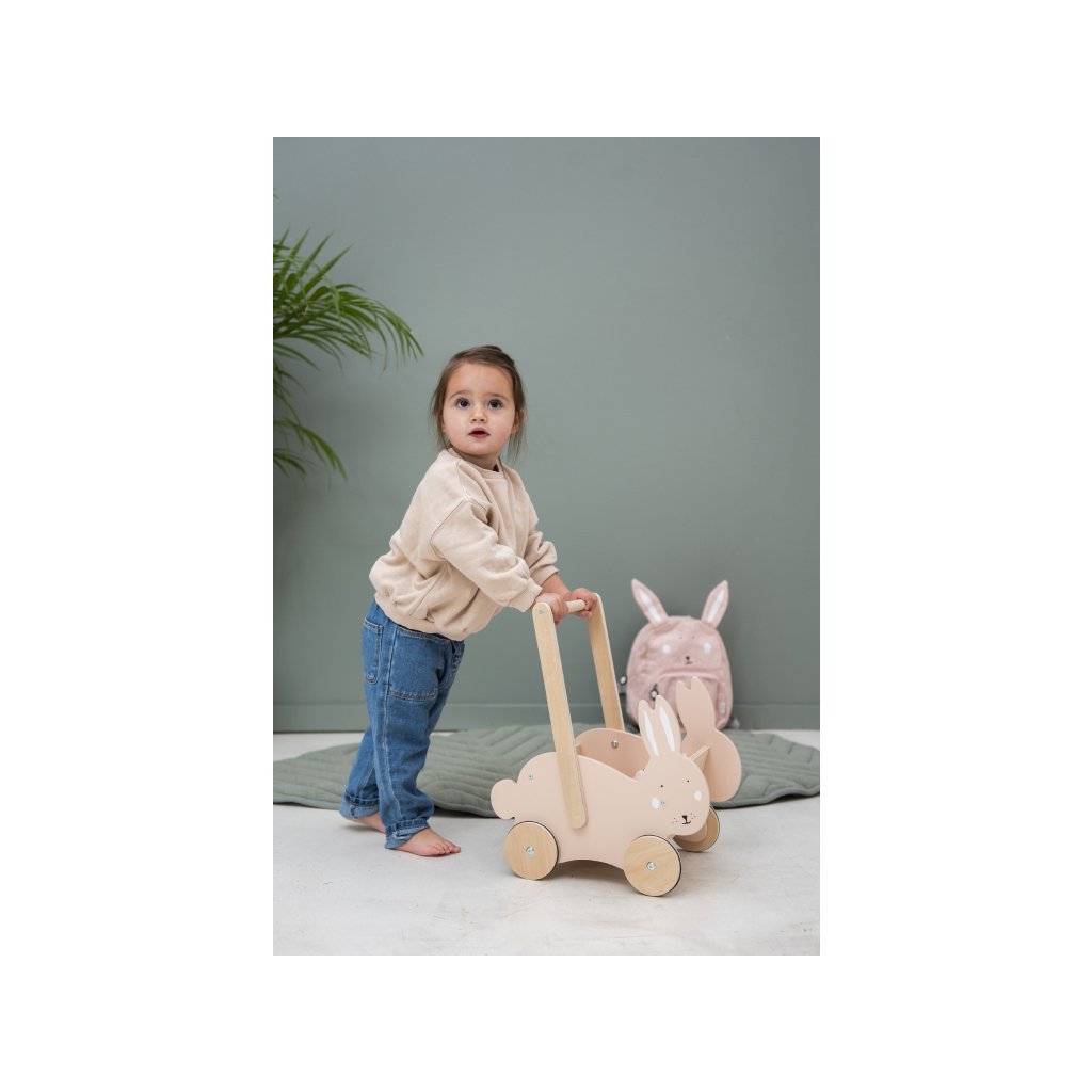 Trixie Holz Lauflernwagen - Mrs. Rabbit