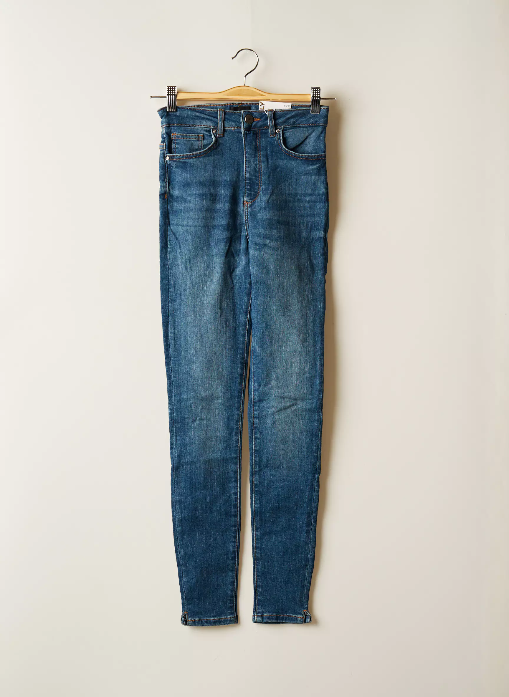 Only Jeans Skinny Femme couleur bleu