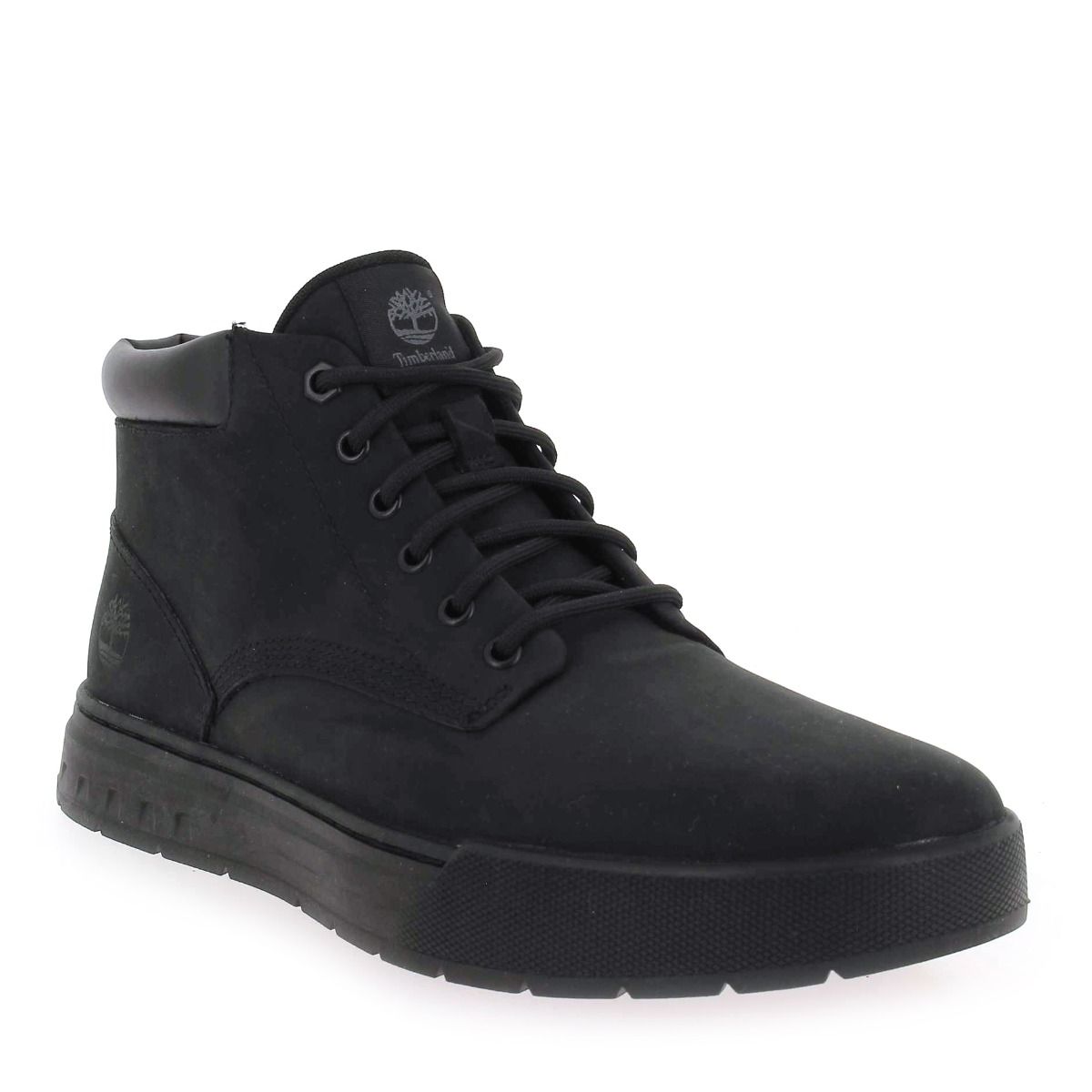 Timberland  MAPLE GROVE LEATHER CHUKKA - Noir
